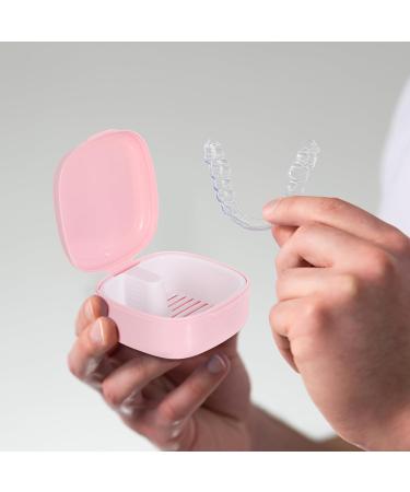 Beaupretty Retainer Box - Portable Retainer Holder & Cleaning Case for Travel | Durable Storage & Soaking Case - Buy Online on GoSupps.com