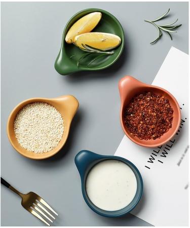Fruit Bowl Snack Containers Savory Dishes Dipping Sauce Plate Ceramic Dishes Appetizer Small Sauce Soy Sauce Vinegar Seasoning Dipping Dish Breakfast Bowls (Color : D) (C) - Buy Online on GoSupps.com