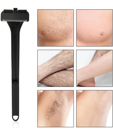 Buy Dhqkqg Back Hair Remover | Ergonomic Foldable Men's Razor for Effective Back Shaving - Buy Online on GoSupps.com