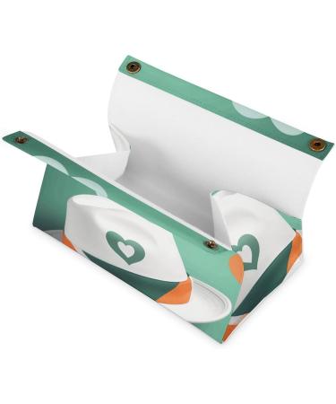 Tissue Box Cover Tissue Box Holder Heart Shape on The Hat Print Tissue Holder Travel Tissue Packs Facial Paper Holder Decorative Holder - Buy Online on GoSupps.com