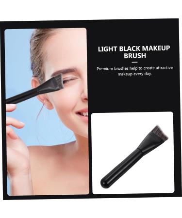 Beavorty 1 Pc makeup brush contouring brush makeup foundation brush Fixed- point Silhouette Brush Fixed-point Silhouette Brush Foundation Brush With Wooden Handle advanced contour brush 16x3.5cm Black - Buy Online on GoSupps.com