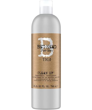 Bed Head for Men by TIGI Clean Up Conditioner for men for every day normal hair 750 ml Mint 750 ml (1 pack)