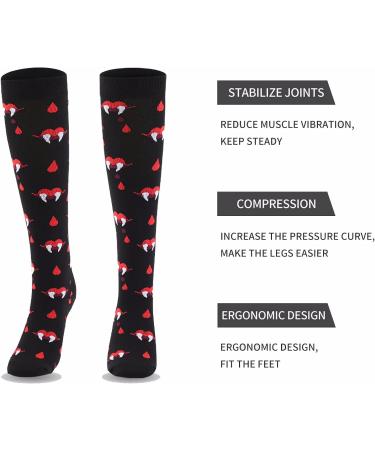 WSYKC Compression Socks for Men & Women | Sports Closed Toe Stockings for Edema & Swelling | S/M Sizes Available - Buy Online on GoSupps.com