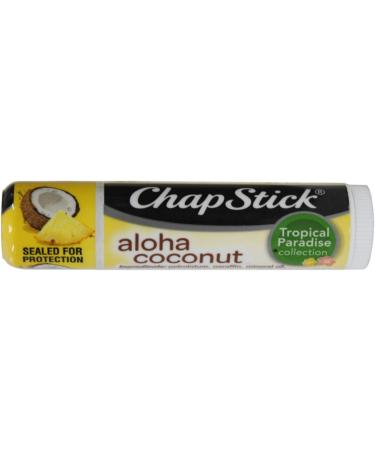 Chapstick Aloha Coconut Lip Balm 3 Pack - .15 Oz Tropical Paradise - Buy Online on GoSupps.com