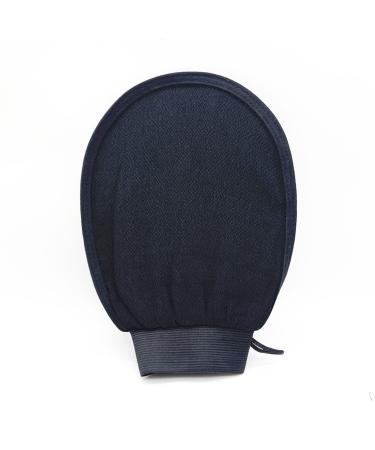 Echolly Deep Peeling Middle Body peeling-peeling hammam glove peeling glove for face and body in hot pink skin cleaner for women men-died skin remover for the body-black