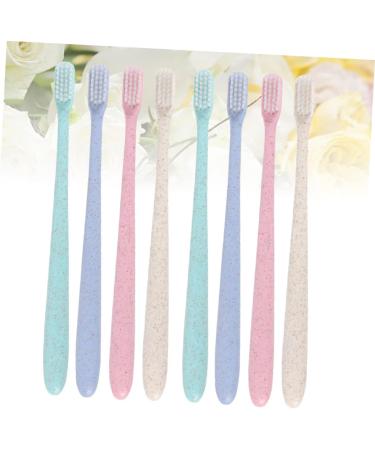 Buy Gatuida 8-Piece Travel Toothbrush Set - Portable Hanging Design with Caps - Ideal for Couples | International Shipping Available - Buy Online on GoSupps.com