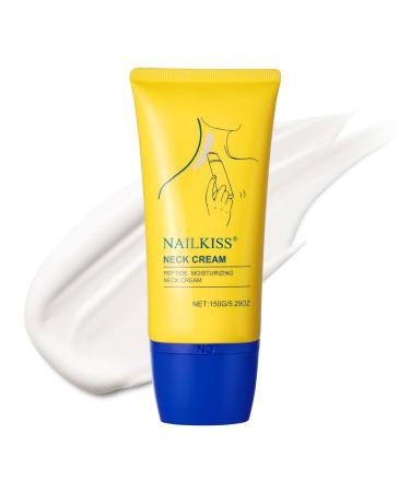 NAILKISS Neck Cream Anti-Aging Neck Firming Roller Cream for Hydrating & Tightening with Collagen Vitamin C Hyaluronic Acid Lifts & Smooths Skin Care Repair for Women