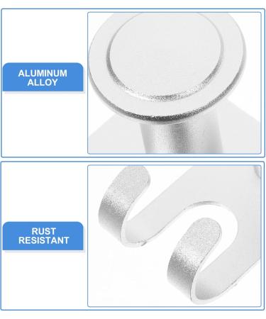 Zerodeko 10 pcs No Punch Shaver Holder - Bathroom Razor Hook & Towel Rack - Aluminum Alloy Shaving Storage for Men - Organizer for Electric Razors - Buy Online on GoSupps.com
