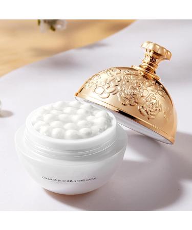  JPSDOWS Nourishing Cream with Pearls Bouncy Anti-Aging Face Cream - 30g Naturals Anti-Age Cream Power Repair Cream Anti-aging Moisturizing Cream for Women - Buy Online on GoSupps.com