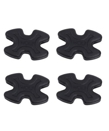 FENJANER Archery Split Limb Dampener Stabilizer Silencers for Compound Bows and Crossbow (4 Pack) Black