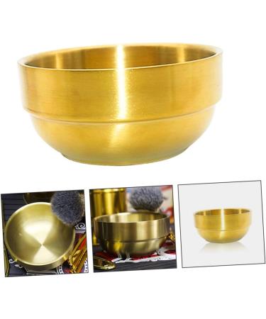 Beavorty 3pc Foam Dishwasher Bart Seif Cream Essential Oil Soap Bowl - Premium Men's Shaving Set in Steel Container (9x9x4.9cm) - Buy Online on GoSupps.com