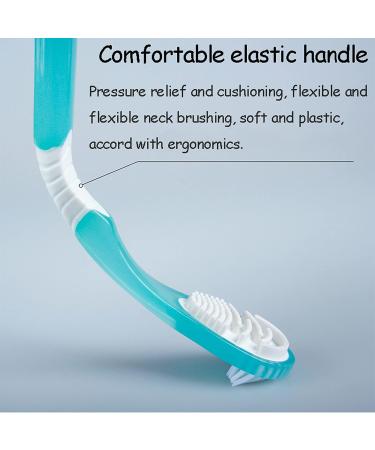 Premium Pink Tongue Cleaner - Gently Remove Bacteria for Effective Oral Health Care | 17x2.5cm Tool for Fresh Breath - Buy Online on GoSupps.com