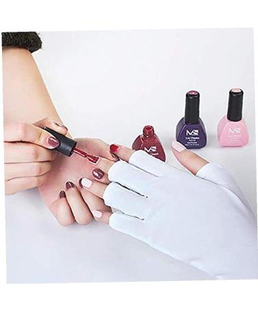 Nail UV Shield Gloves - Anti-UV Sunblock Protective Driving & Manicure Gloves | 1 Pair - Buy Online on GoSupps.com