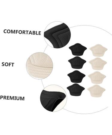 FOMIYES 4 Pairs High Heel Grips & Insoles - Comfortable Sponge Heel Cups for Men & Women - Universal Shoe Pads for Boots & Heels - Buy Online on GoSupps.com