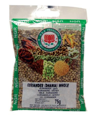 Ngr Coriander whole 75g (1 x 75 g pack)