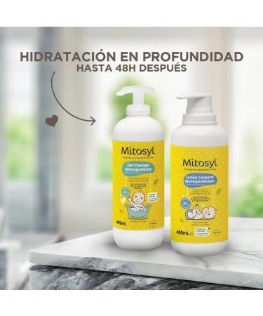  Mitosyl Mitosyl Dermoprotective Body Lotion Deep Hydration Sensitive and Atopic Skin Vegan Formula with Shea Butter 400 ml - Buy Online on GoSupps.com