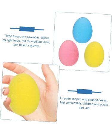Gleavi 9-Piece Gel Squeeze Stress Balls - Trigger Point Massage & Fitness Fidgets - Multicolor TPE Eggs for Yoga & Relaxation - Buy Online on GoSupps.com