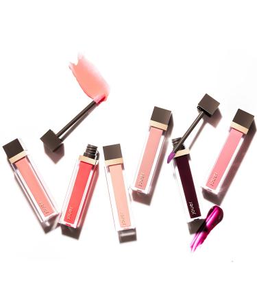 Jouer Long-Wear Lip Cr me Liquid Lipstick - P tale De Rose | Matte Cool Deep Rose | 1.09 fl. oz - Buy Online on GoSupps.com