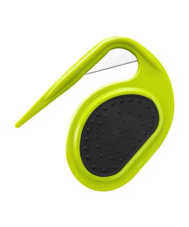 PET Knotting Comb de-filter with steel blade de-filter knife cat cat grooming splitter fur-tubular de-filtering ridge for dogs perfect for removing feasts green