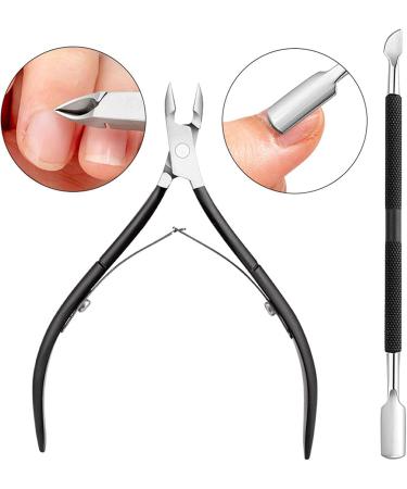 Galand 1 Set Cuticle Trimmer Remover Pusher Scissors Stainless Steel Cuticle Nipper Cutter Clipper Nail Care Tool for Manicure and Pedicur #1 - Buy Online on GoSupps.com