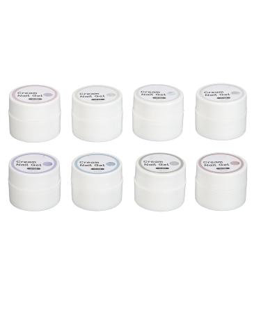 Cream Nail Polish Professional Colorful Candy Color Cream Nail UV Glue for Salon - Buy Online on GoSupps.com