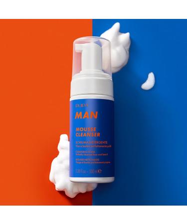 Pupa Milano Mousse Cleanser Foam - Men's Facial Cleanser with Glycerine | Fresh Citrus Face Wash - 3.38 oz - International Shipping Available - Buy Online on GoSupps.com