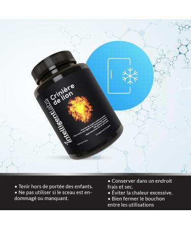 Intelligent Labs Lion's Mane 120 Vegetable Capsules - Buy Online on GoSupps.com