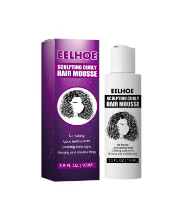 Utapossin 100ml Curl Activating Cream Hair Care for Curly Frizzy and Kinky Hair Curl Activating Cream for Hair Soft Defined Curls Treatment for Curly Frizzy and Kinky Hair