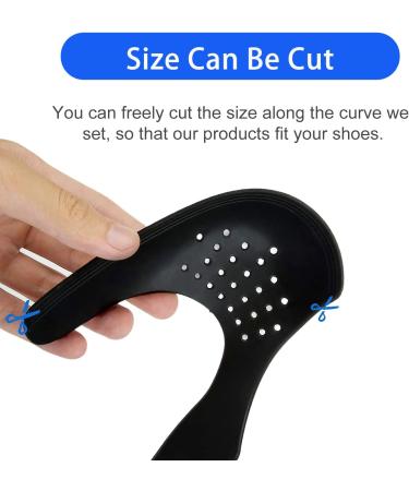 Shoe Crease Protectors - Anti-Wrinkle Toe Box Decreaser for Men's 7-12 / Women's 5-8 (4 Pairs, 5.7x2.64x1.77 Inch) - Buy Online on GoSupps.com