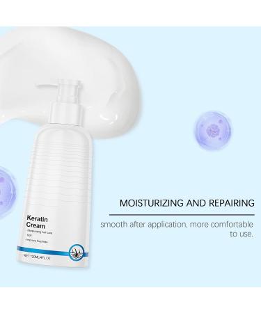  ZLHHRZJX Set of 3 revitalizing keratin creams - For women - Keratin smoothing - Deep moisturizing treatment - Repairs split ends and adds shine - For all hair types - Buy Online on GoSupps.com