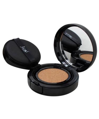 J.CAT BEAUTY Cushion Compact - Medium Beige | Flawless Finish & Hydration Worldwide Shipping - Buy Online on GoSupps.com