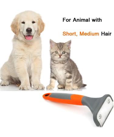 Pet Shedding Brush - Professional Deshedding Tool for Dogs and Cats | Reduce Shedding by 95% - Buy Online on GoSupps.com