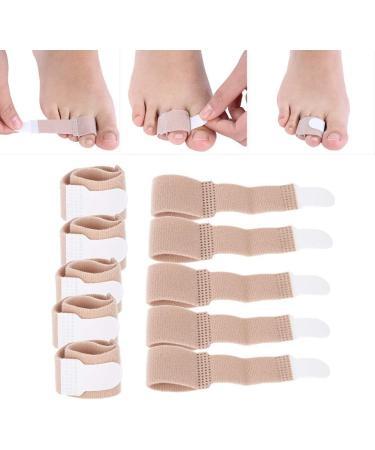 JTLB 10pcs Hallux Valgus Corrector & Toe Separator - Bunion Adjuster Orthopedic Braces for Comfort & Support | International Shipping - Buy Online on GoSupps.com