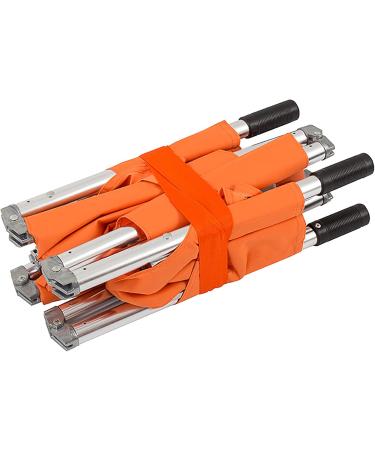 with Storage Bag Emergency Rescue Stretcher Aluminum Alloy Four Fold Stretcher Emergency Patient Portable Transport Stretcher - Buy Online on GoSupps.com