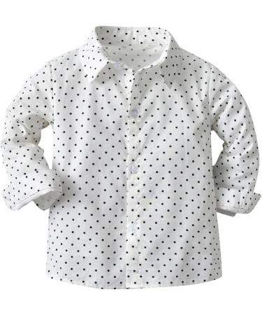 Volunboy Baby Boys Gentleman Suit 4PCS Outfit | 5-6 Years | Formal Bow Tie, Shirts, Suspenders Pants | Whitedots - Buy Online on GoSupps.com