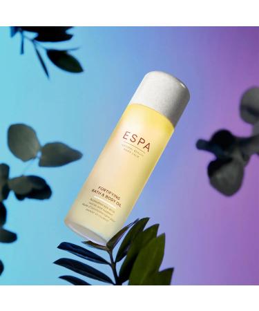 ESPA Fortifying Bath and Body Oil 100ml - Eucalyptus & Tea Tree Enriched with Magnesium & Ashwagandha | International Shipping Available - Buy Online on GoSupps.com