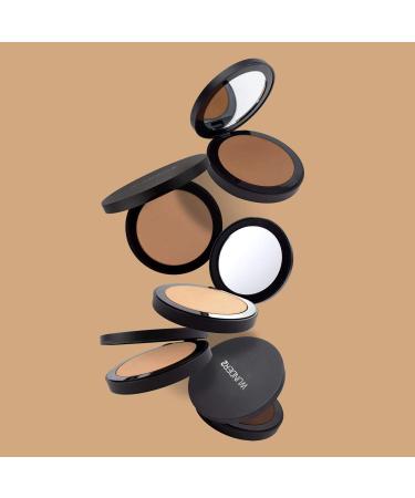WUNDERBROW Go Beyond Foundation Pressed Powder - Natural Cream Finish | Light 1 Count - Buy Online on GoSupps.com
