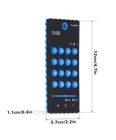 Shop Black Blue Telephone Bite Ring - Sensory Toy for Gum Massage | Safe & Fun Travel Accessory - Buy Online on GoSupps.com