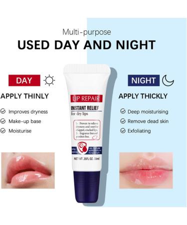 Lip Tube Moisturizer Lip Repair Cream Lip Repair Intensive Lip Repair Lip Balm Repair Hydrating Lip Balm Lip Balm Set Lip Cream for Dry Lips Lip Repair Ointment - Buy Online on GoSupps.com