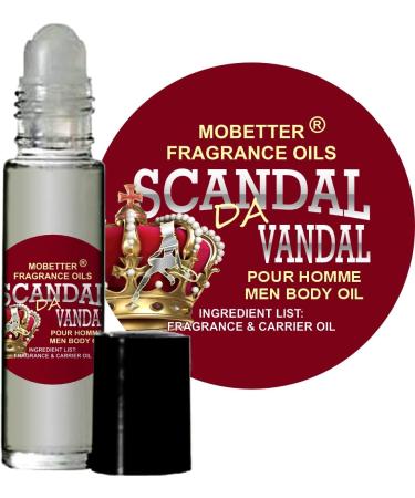 MOBETTER FRAGRANCE OILS Scandal Da Vandal Pour Homme Men Body Oil