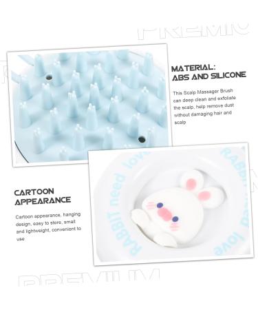 minkissy Silicone Scalp Scrubber Shampoo Brush Hair For All Hair Types Spa Home 105x75cm as shown - Buy Online on GoSupps.com