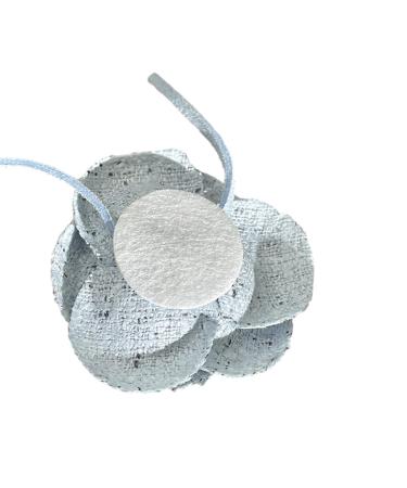 OralGos Sophisticated Flower Choker Jewelry Elegant Clavicle Chain Fashionable Flowewr Necklace for Fashionable Ladies blue