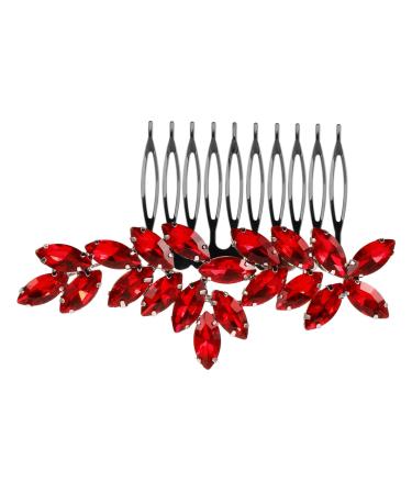 HAPINARY Bridal Headwear Hair Combs for Women Accessories Hair Side Combs Bridal Hair Accessories Rhinestone Hair Combs Hair Comb Clips Hair Combs for Wedding Diamond Hair Accessories