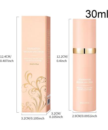 Transformable Foundation | 30ml Liquid Foundation Bottle | Long-Lasting Resistant Skin Corrector | Daily Use Travel Evening Wear for Women and Girls - Buy Online on GoSupps.com
