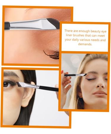 FOYTOKI 1 Set Eyeliner Tool Eye Liner Brush Eyebrow Concealer Makeup Brush Eye Brush Brow Brush Black Wood - Buy Online on GoSupps.com