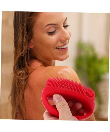 FRCOLOR Silicone Bath Brush - Exfoliating Body Scrubber for Gentle Cleaning and Exfoliation - Buy Online on GoSupps.com