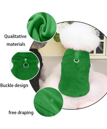 Shop Green M Dog Coat & Sweater for Small Dogs | Chihuahua Clothing for Winter & Indoor/Outdoor Use - Buy Online on GoSupps.com