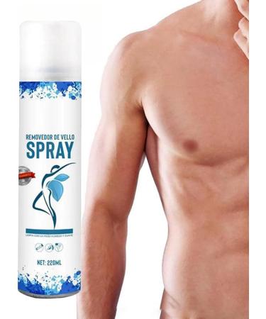  Jingmiger Epilator Spray for Men - 220ml Soothing Body Lotion | Depilatory | For Armpits Back Legs Intimate Areas and Home - Buy Online on GoSupps.com