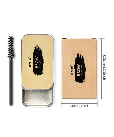 Ownest Eyebrow Soap Kit - Long Lasting Waterproof Smudge Proof Pomade for Natural Brows - 2pcs - Buy Online on GoSupps.com