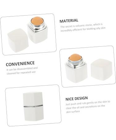 Volcanic Stone Oil-Absorbing Ball Oily Skin Control Roller Oil Absorbing Roller Cleansing Massager - Buy Online on GoSupps.com